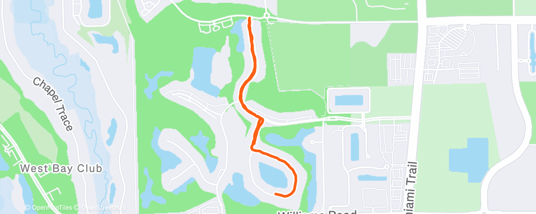 Map of the activity, Walk Break #2