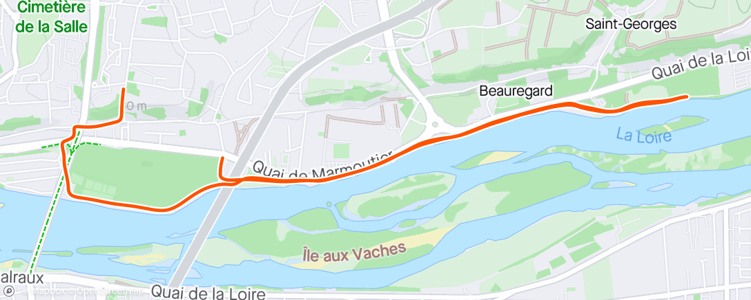 Map of the activity, # Run 66 -S21- On se rassure 🥹 J-2 genou douloureux 🤞