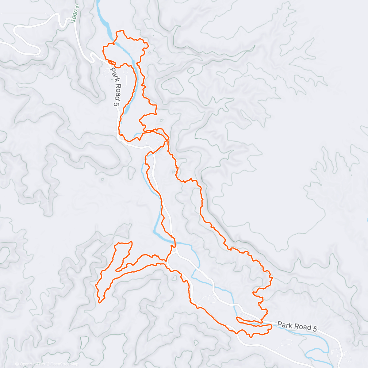 Map of the activity, Final PDC Run of 2025!