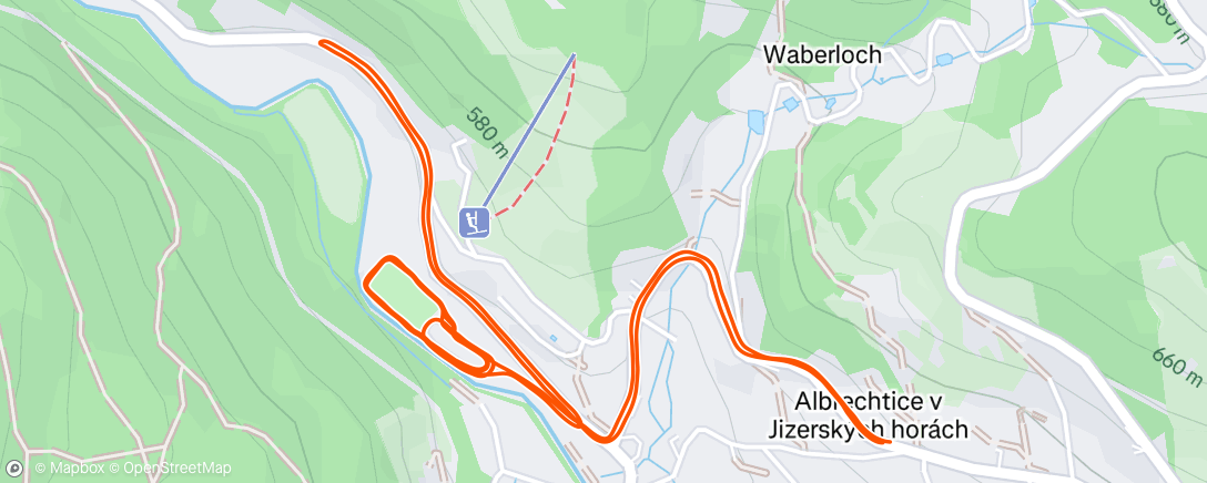 Карта физической активности (ICE Run)