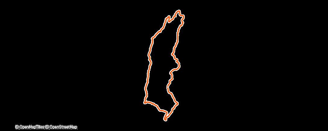 Map of the activity, Castion & Friends