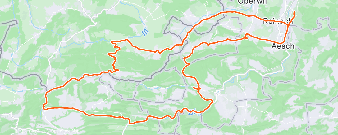 Map of the activity, Morning Ride 😶‍🌫️🌞