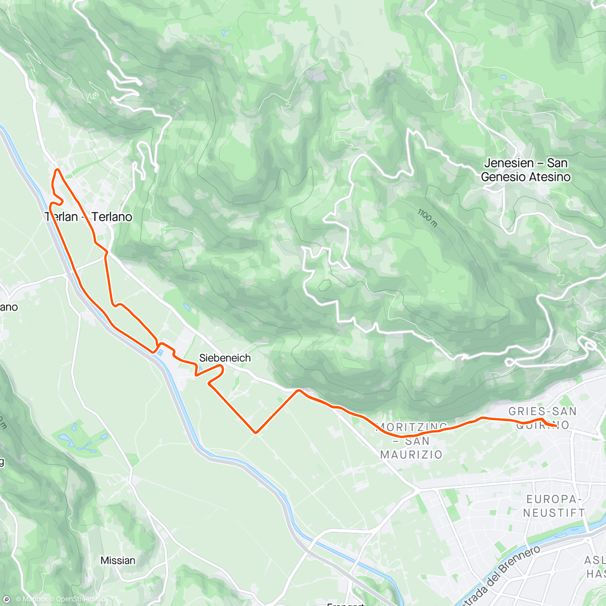 Map of the activity, Oggi pianura 😜