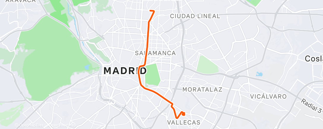 Mapa de la actividad (SAN SILVESTRE VALLECANA 2025 🔥🔥)