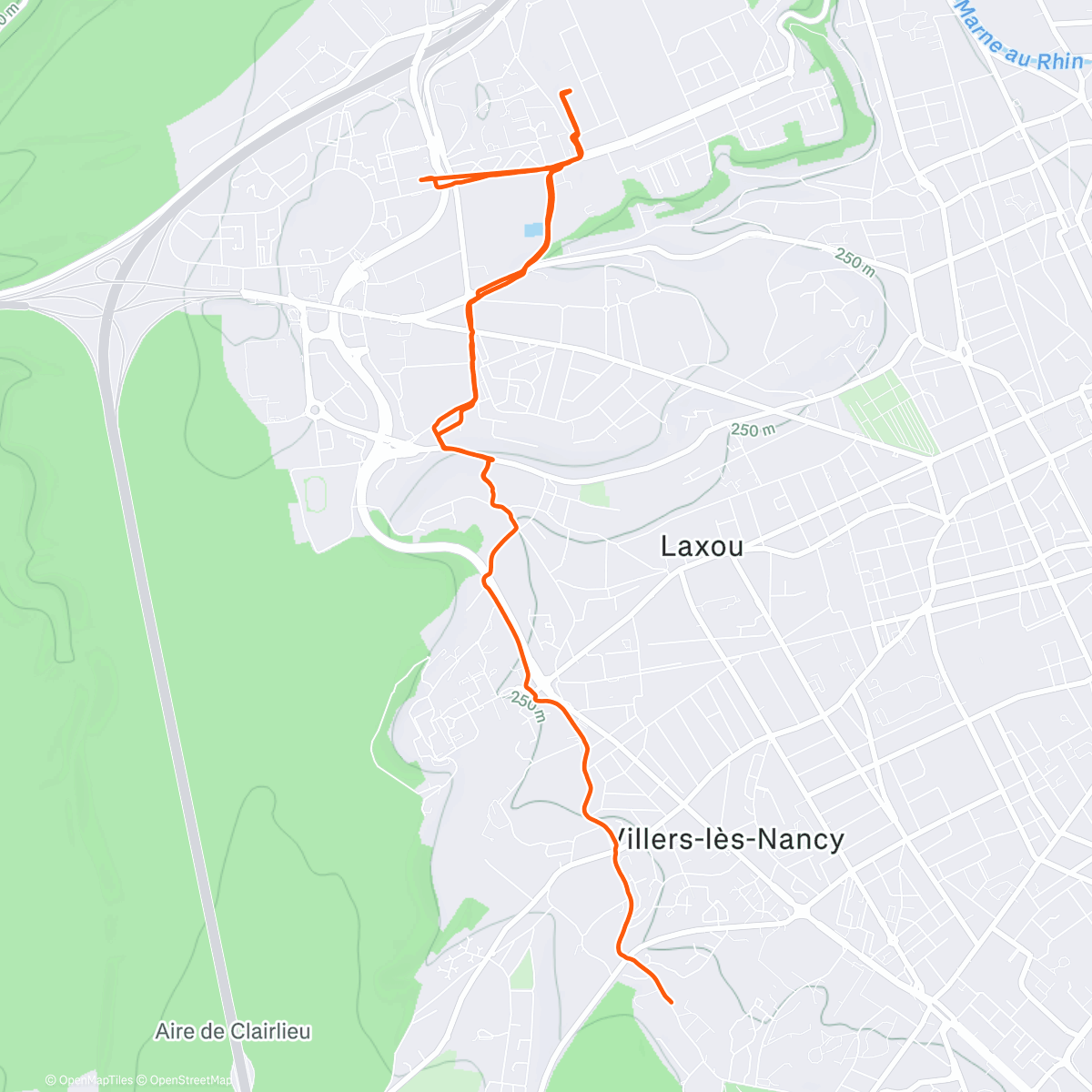 Mappa dell'attività Marche