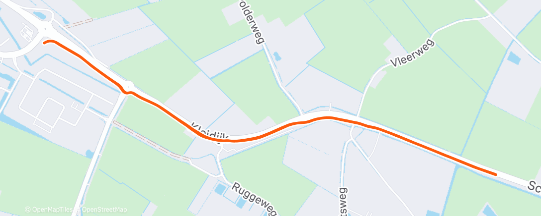 Map of the activity, 5KM zone 2