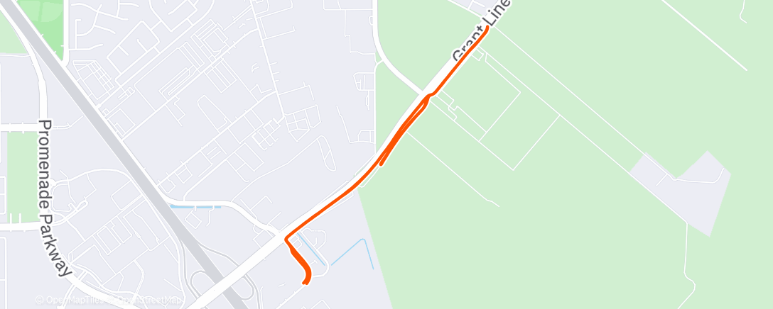 Map of the activity, Eassyyyy back into it Fleet Feet 3