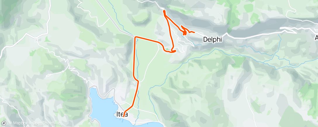 Map of the activity, Σπύρος Ντόκος Time Trial P3