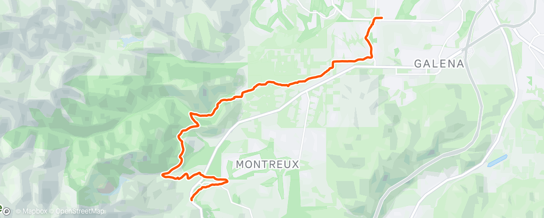Map of the activity, Morning E-Mountain Bike Ride