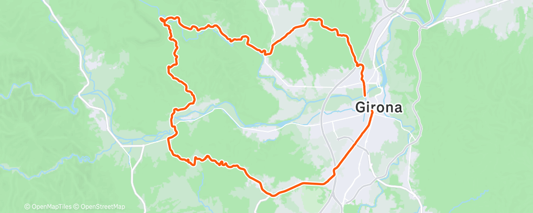 Map of the activity, We back