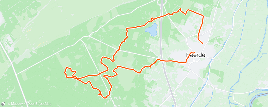 Carte de l'activité Namiddagrit op mountainbike