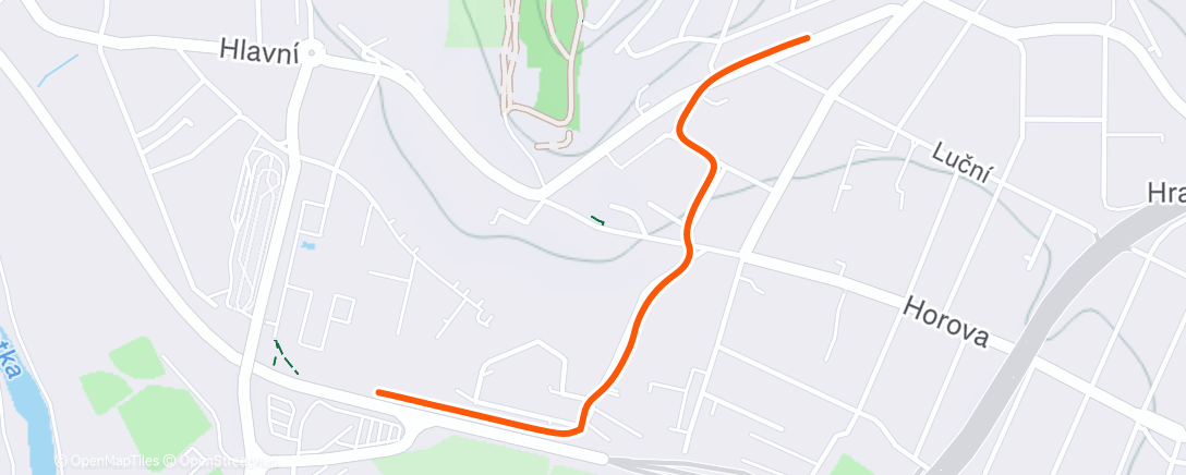 Карта физической активности (Afternoon Walk)