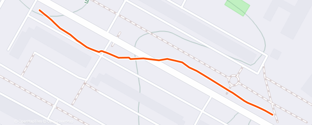 Map of the activity, Утренняя прогулка 🌨️⛄🥶