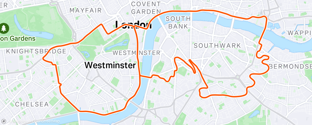 Map of the activity, Zwift - Zwift Camp: Baseline | Endurance Elevator in London