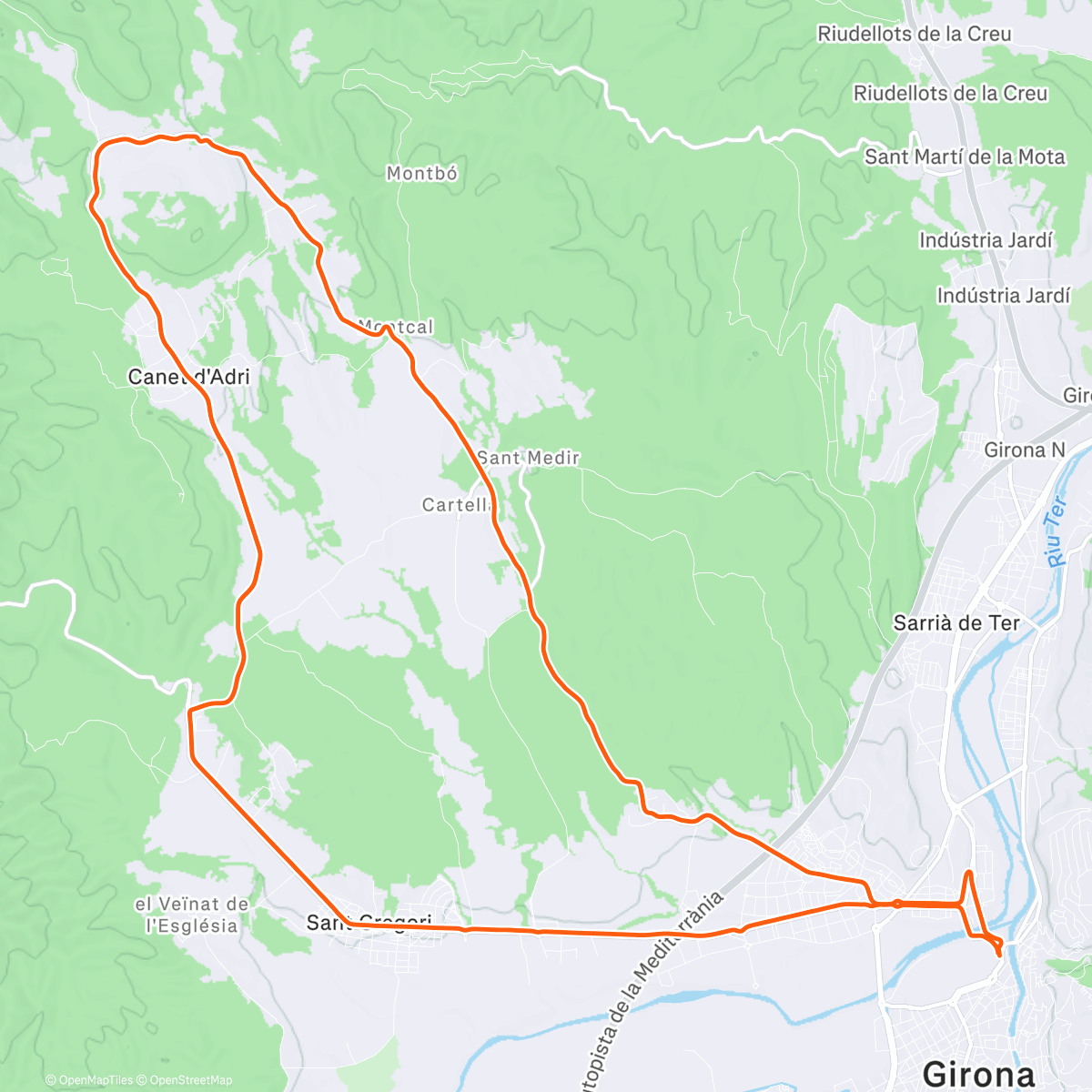 Карта физической активности (tschüssi 2025)