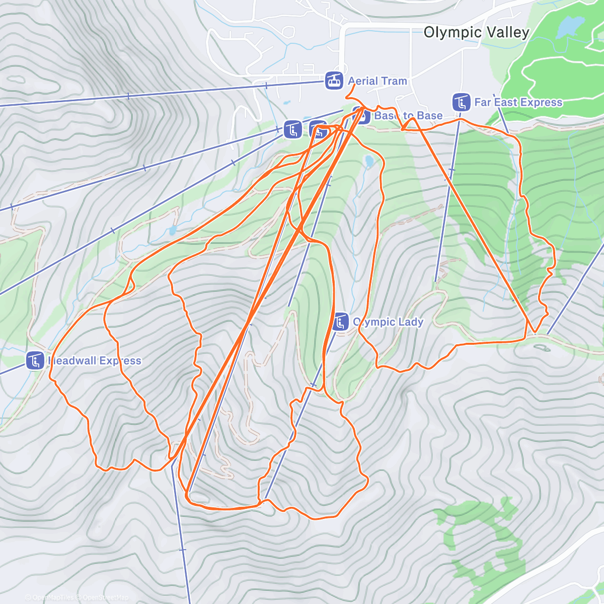 Map of the activity, Will always be my fave way to hang w friends ⛷️