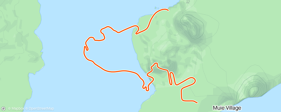 Map of the activity, Zwift - Control The Burn in Watopia