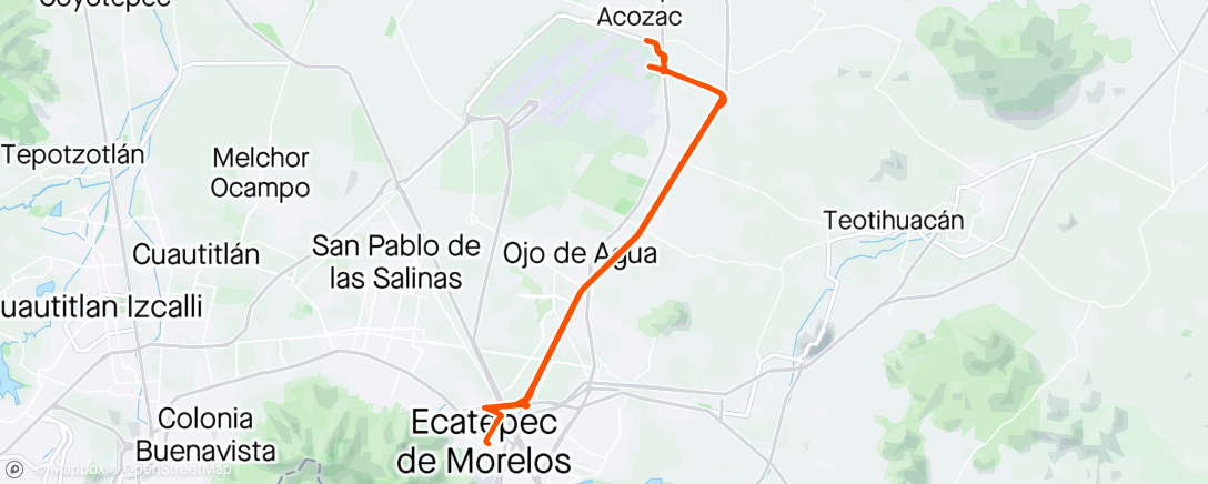 Map of the activity, ALV del AIFA 2.0