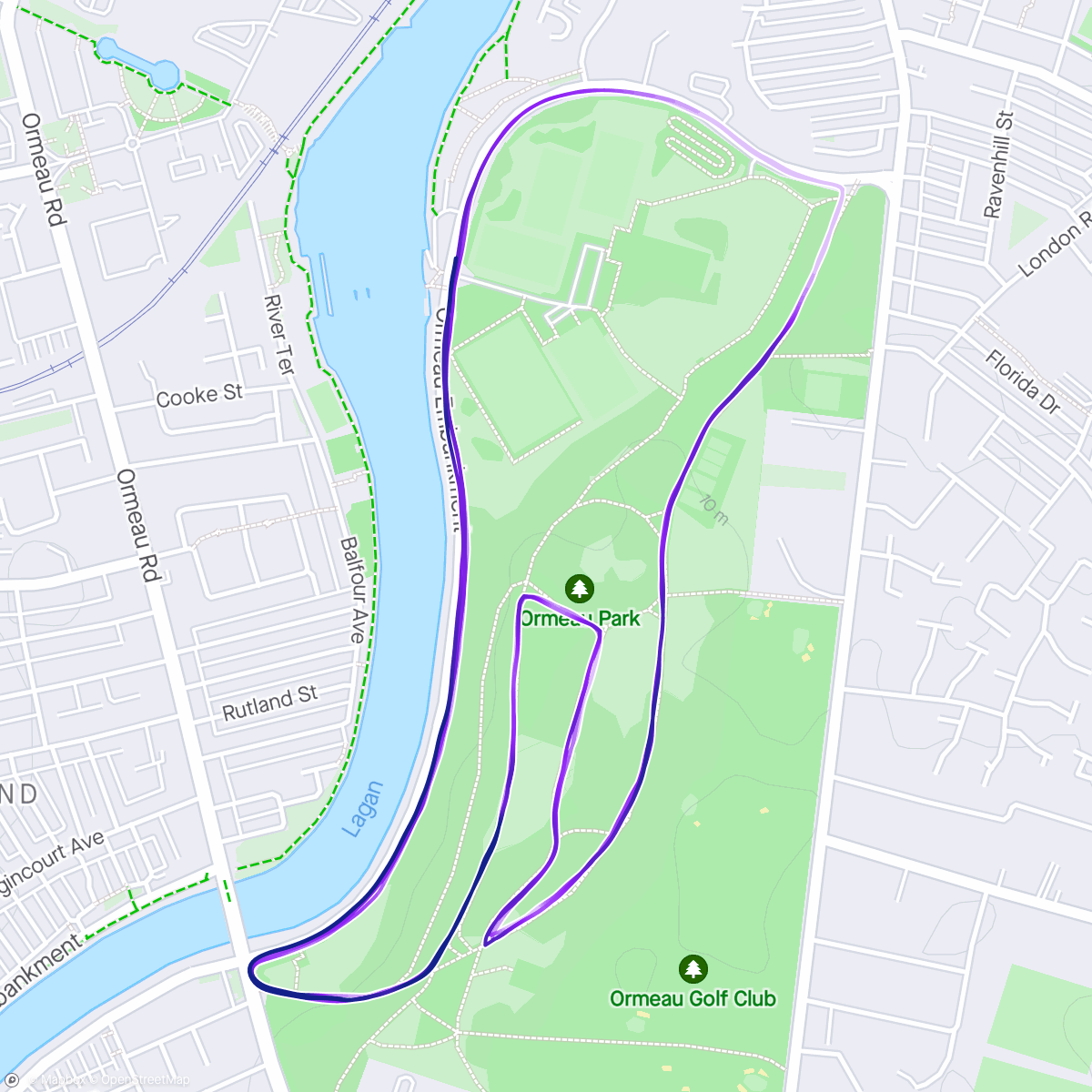 Map of the activity, Seeley Cup 10km (36:01)