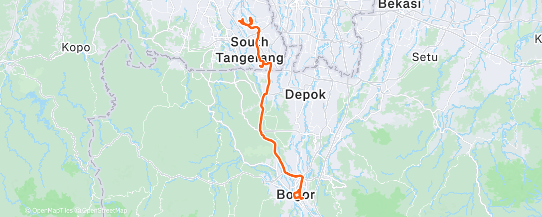 Map of the activity, Sarapan mang !!!