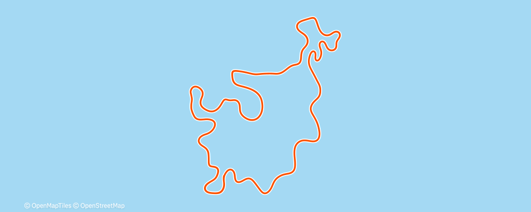 Map of the activity, Дневной велозаезд