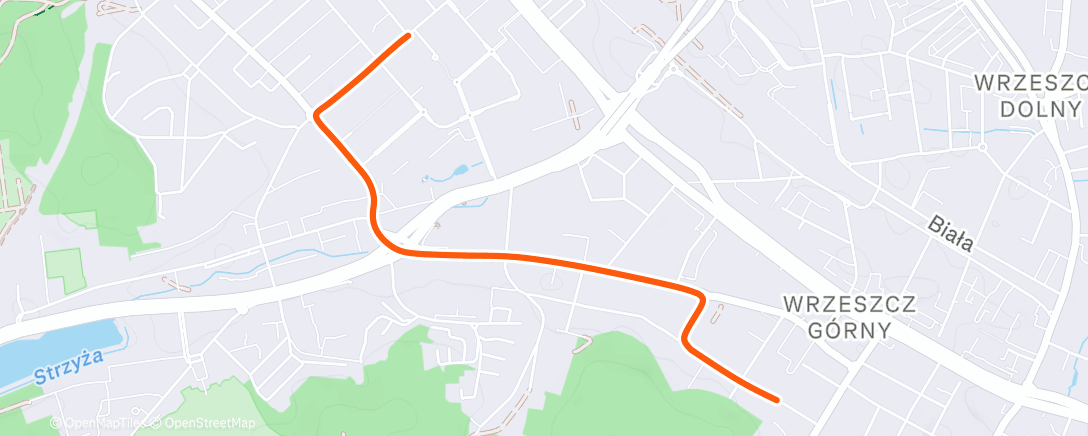 Map of the activity, Morning Ride
