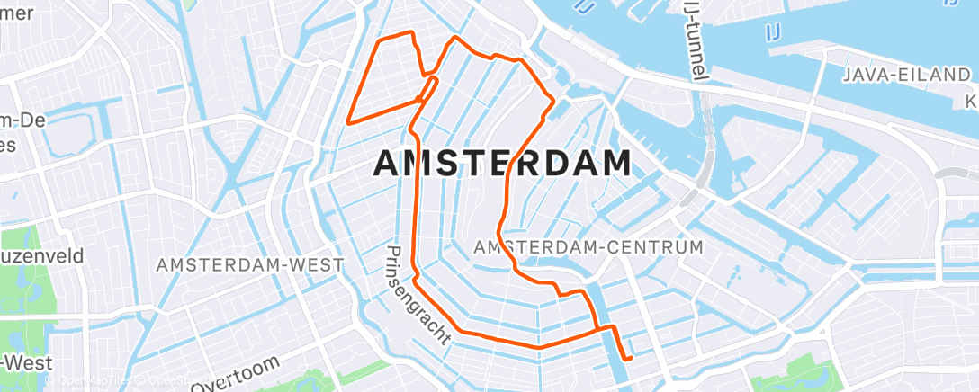 Карта физической активности (Morning Walk)