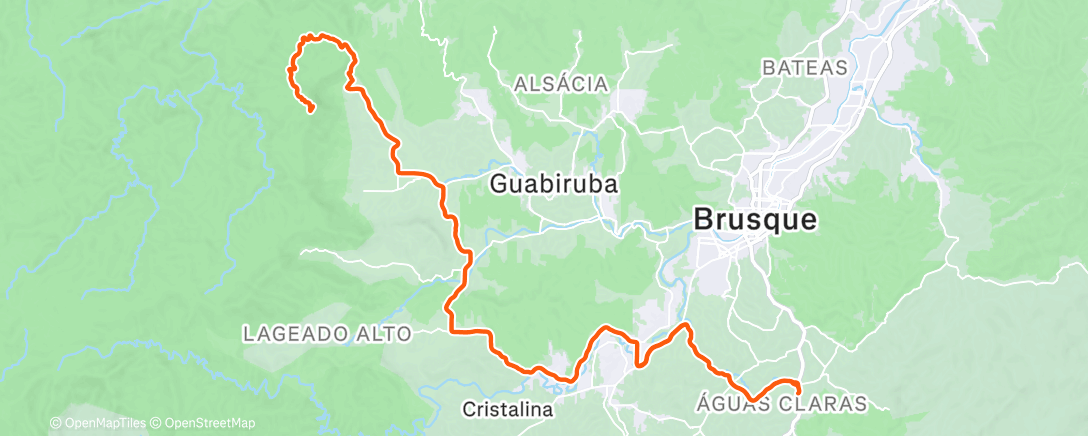 Map of the activity, MTB Paulo Kohler 👍🏼