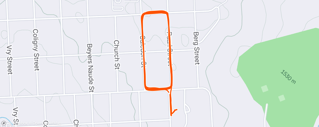 Map of the activity, 300's