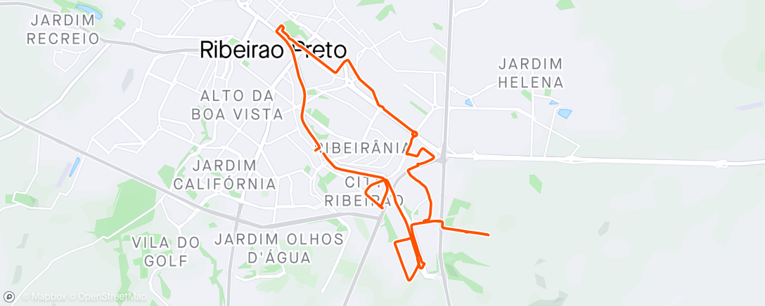 Map of the activity, Pedal do Paçoca  !