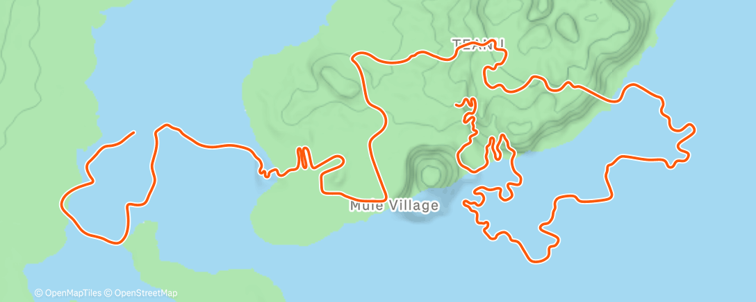 Map of the activity, Zwift - Group Ride: Stage 2 - Zwift Unlocked - Long on Watts of the Wild in Watopia