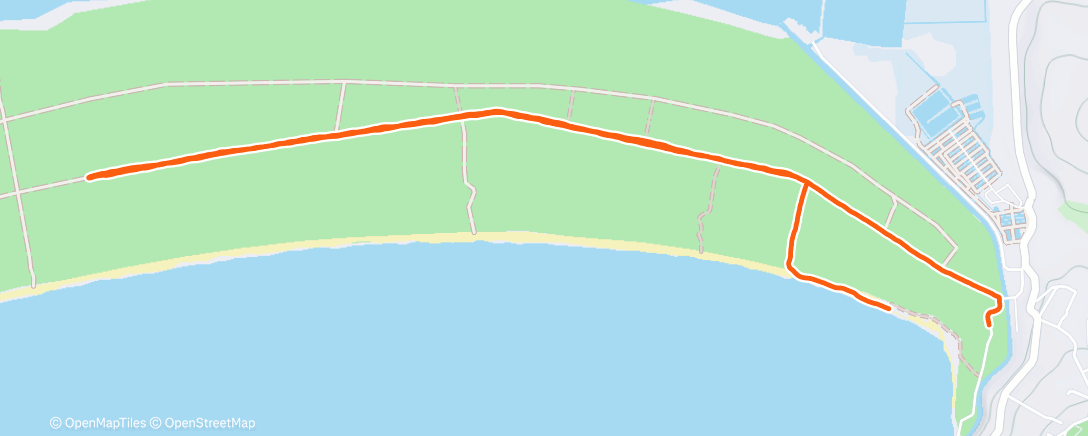 Карта физической активности (Afternoon Run)