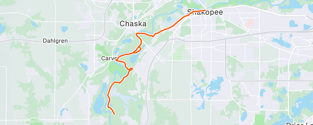 Map of the activity, Christmas Eve Eve