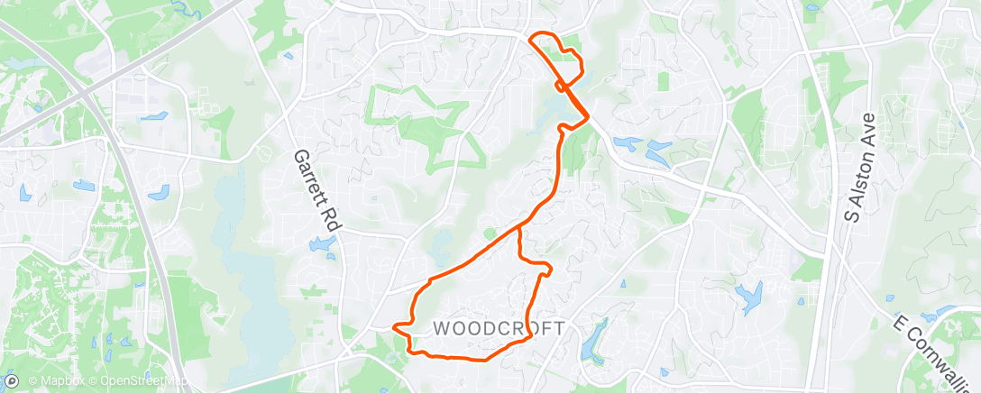 Map of the activity, I may be getting slower but I also may be a headband guy now