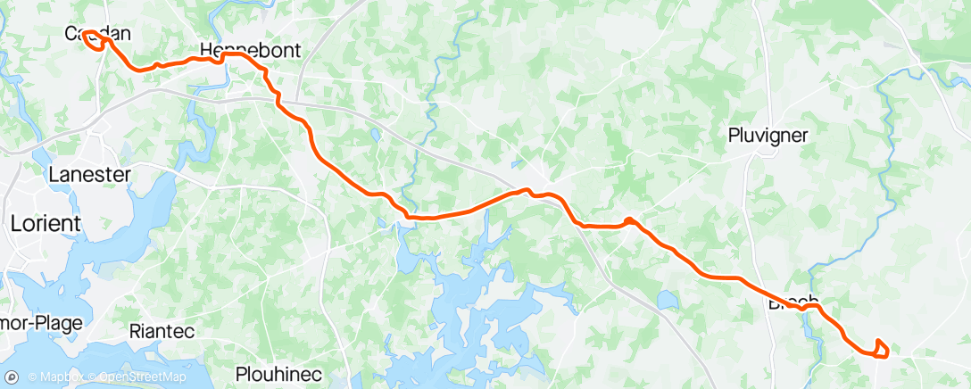 Map of the activity, Ma Doué benniguet