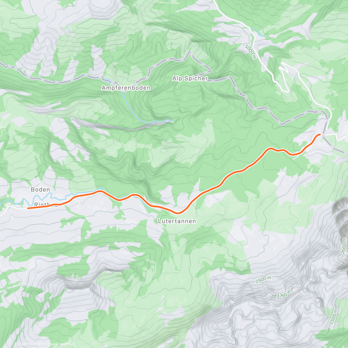Map of the activity, ROUVY - 10 Minute Cooldown