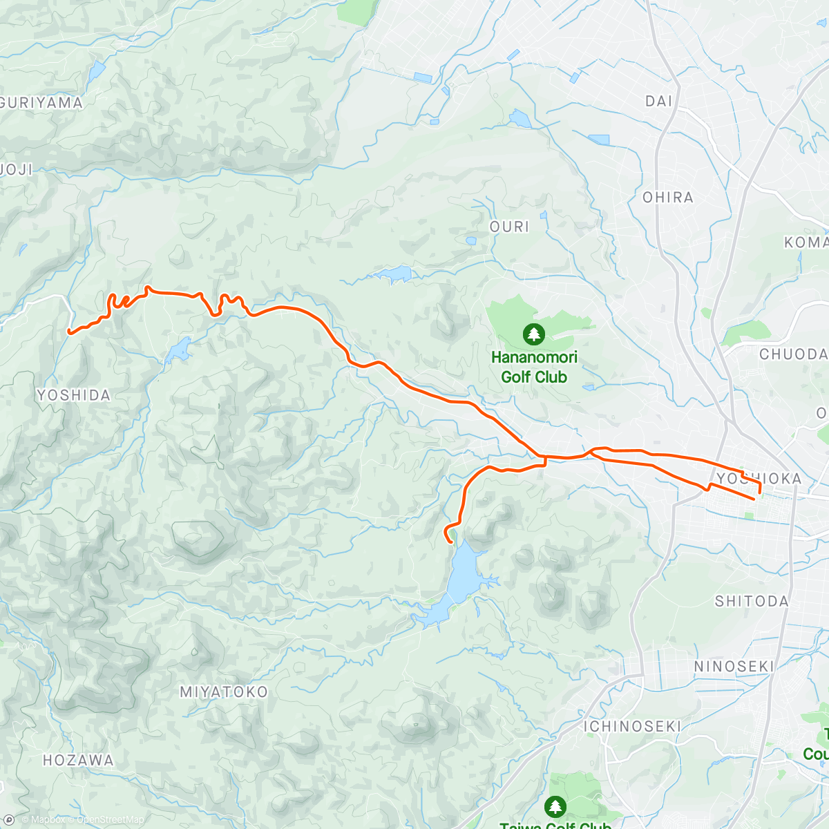Map of the activity, BE朝練