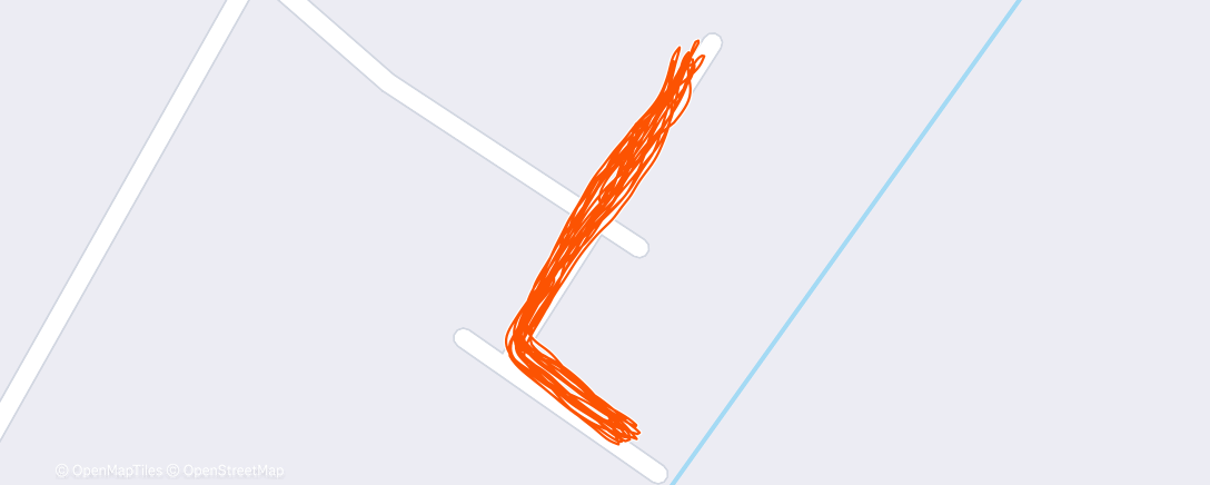 Карта физической активности (Evening Run)