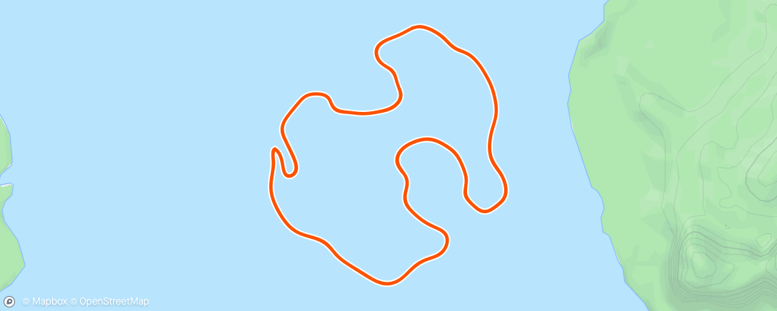 Mapa da atividade, Zwift - Pacer Group Ride: Volcano Circuit in Watopia with Coco