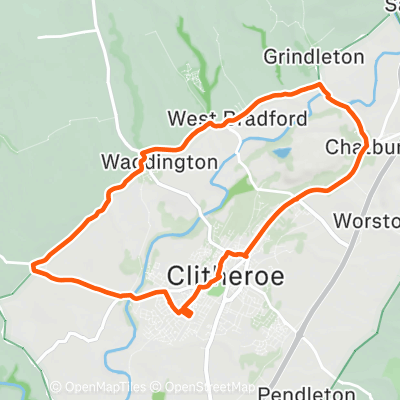 10 Mile Ribble Valley Training Circuit | 10.0 mi Cycling Route on Strava