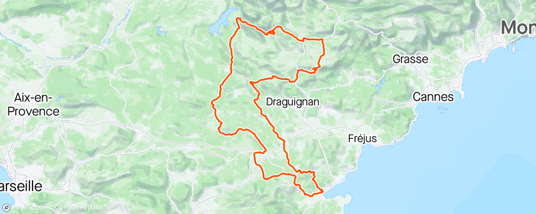 Map of the activity, Belle journée de vélo avec Henri