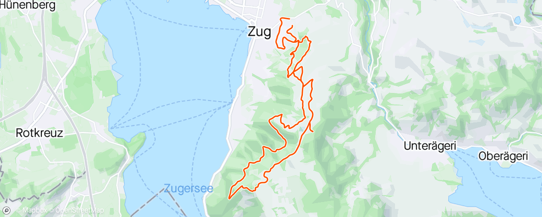 Map of the activity, Fahrt am Nachmittag ❄️