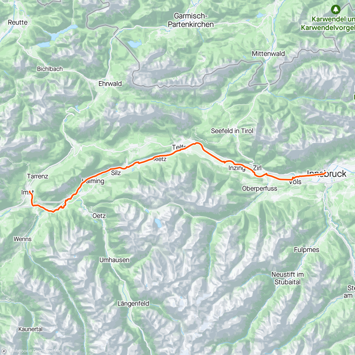 Map of the activity, Trippin’ Stage 7