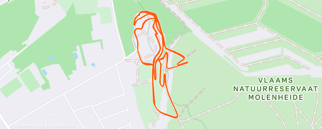 Carte de l'activité Afternoon Ride