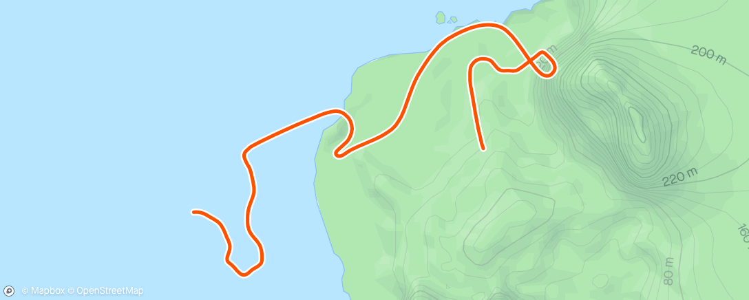 Map of the activity, Zwift - Chili Pepper in Watopia