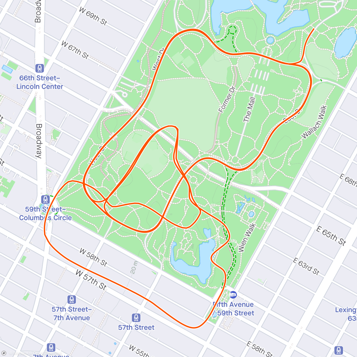 Map of the activity, Zwift - Race: NoPinz R3R - Crit Racing (B) on LaGuardia Loop in New York