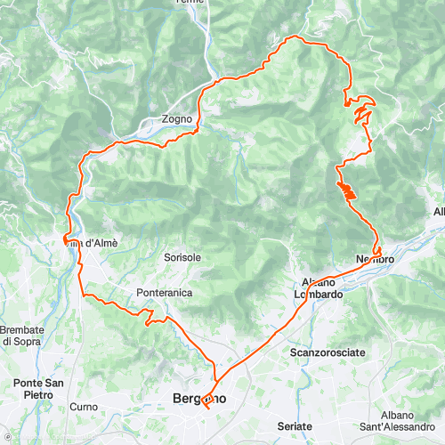 BG Selvino Almenno | 63.1 km Road Cycling Route on Strava