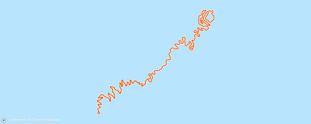 Map of the activity, 181024 MyWhoosh - Blaze and Blizzard | HZ2/LZ3