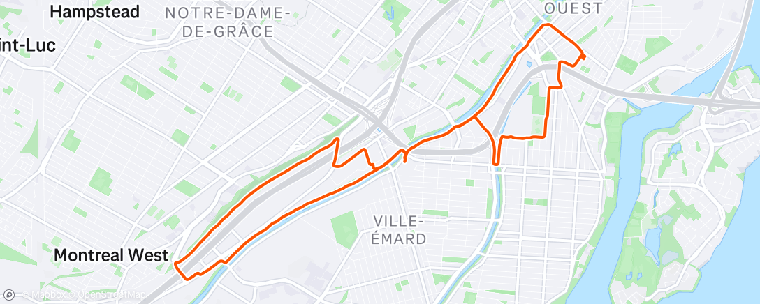 Map of the activity, Taking a Friend for a Ride