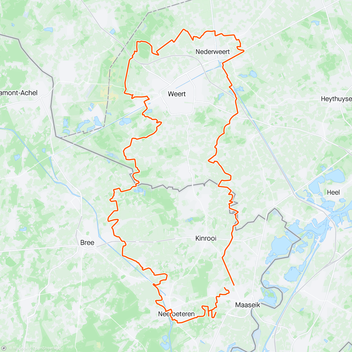 Map of the activity, Offroad Mountain Bike Ride
🇧🇪🇳🇱🇧🇪
